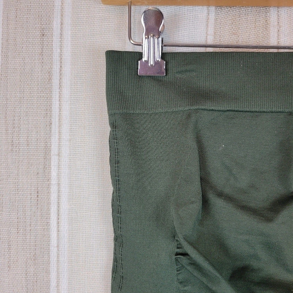 BLANQI Olive Green Maternity Leggings - Picture 3 of 11